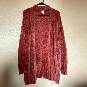 Mauve Chenille Cardigan - A New Day (Target)